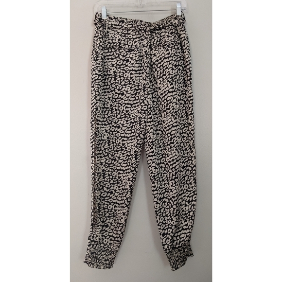 🆕 Lovers + Friends Macie Pants in Black Leopard Size Small - Picture 8 of 13
